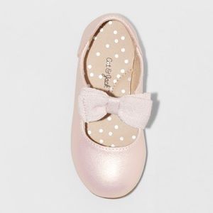 Toddler Girls Size 6 Blush Mary Janes Dress Shoes